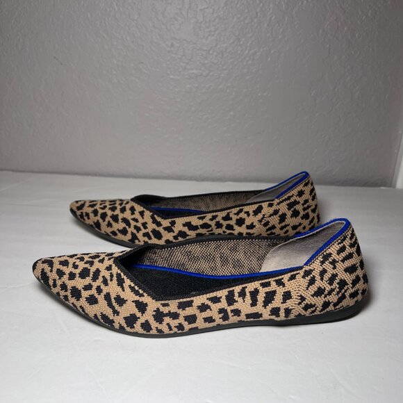 Rothy's The Pointed Flats Leopard Print - Picture 6 of 12